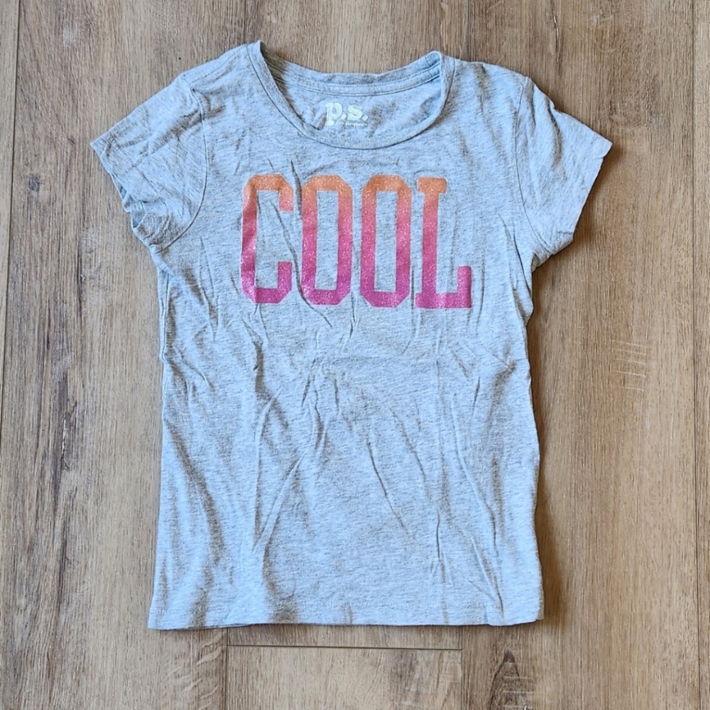 P.S. from Aeropostale t-shirt, size 8, color gray